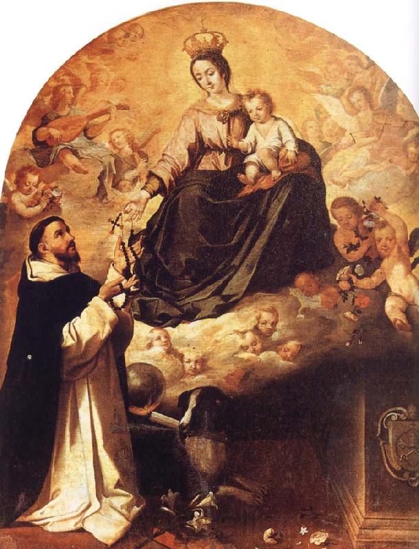 Bartolome Esteban Murillo Virgin Mary and the Santo Domingo France oil painting art